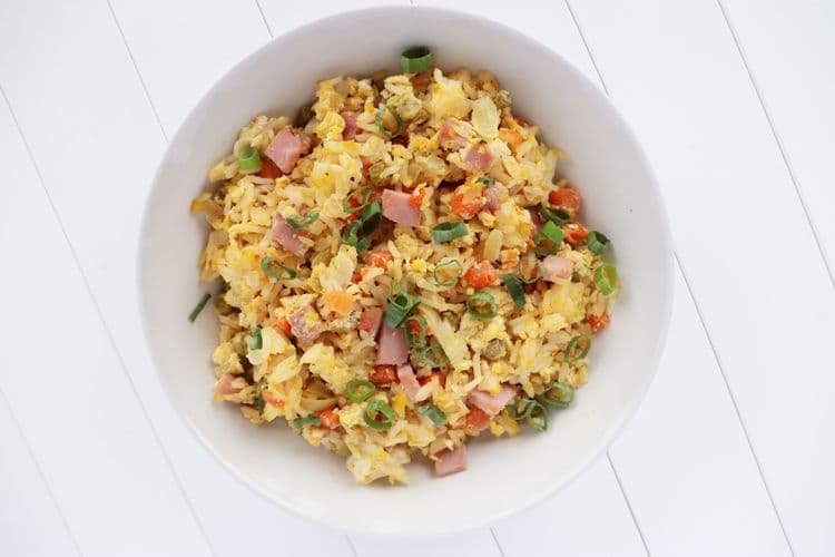 RIZ FRIT AU PETIT DÉJEUNER